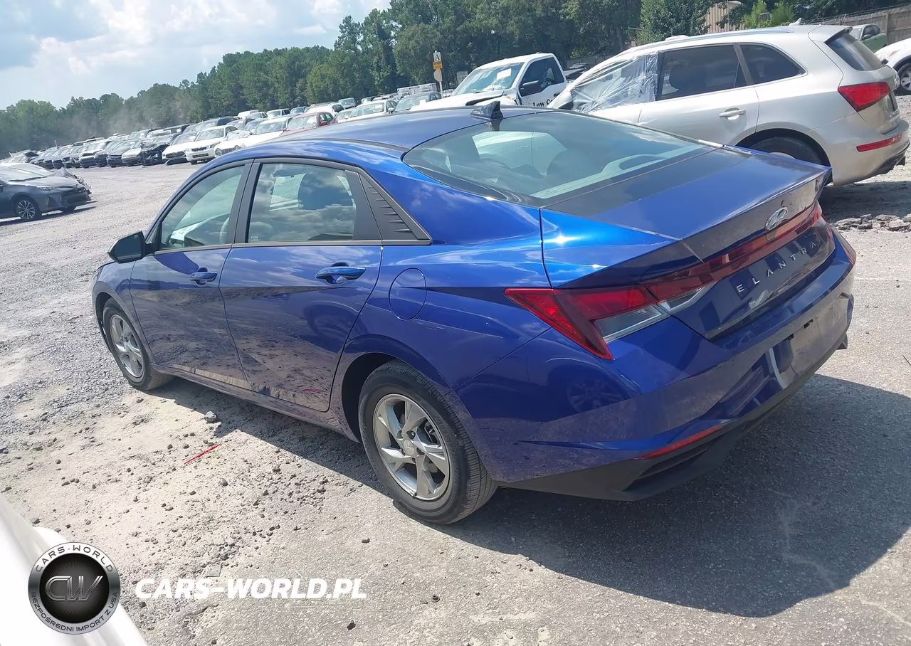 2021 Hyundai Elantra Se VIN:5NPLL4AG4MH047046 - 3