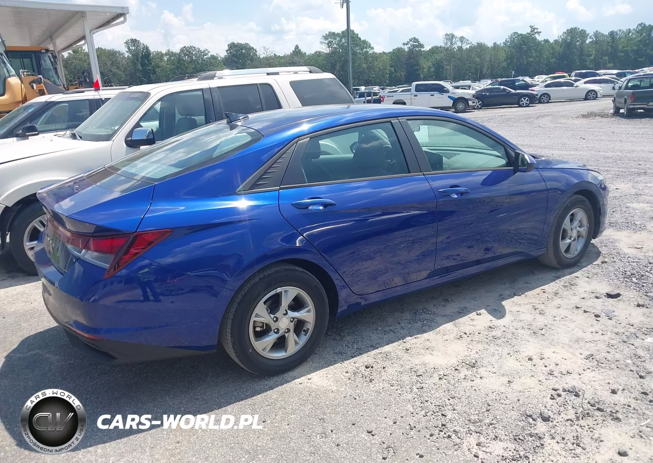 2021 Hyundai Elantra Se VIN:5NPLL4AG4MH047046 - 4