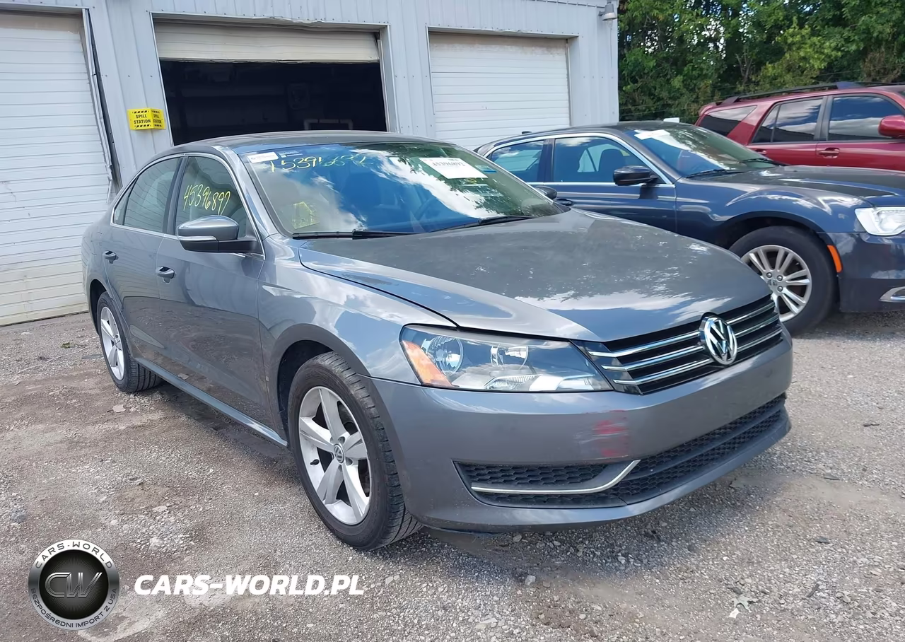 2013 Volkswagen Passat 2.5L Se VIN:1VWBH7A31DC001887 - 6