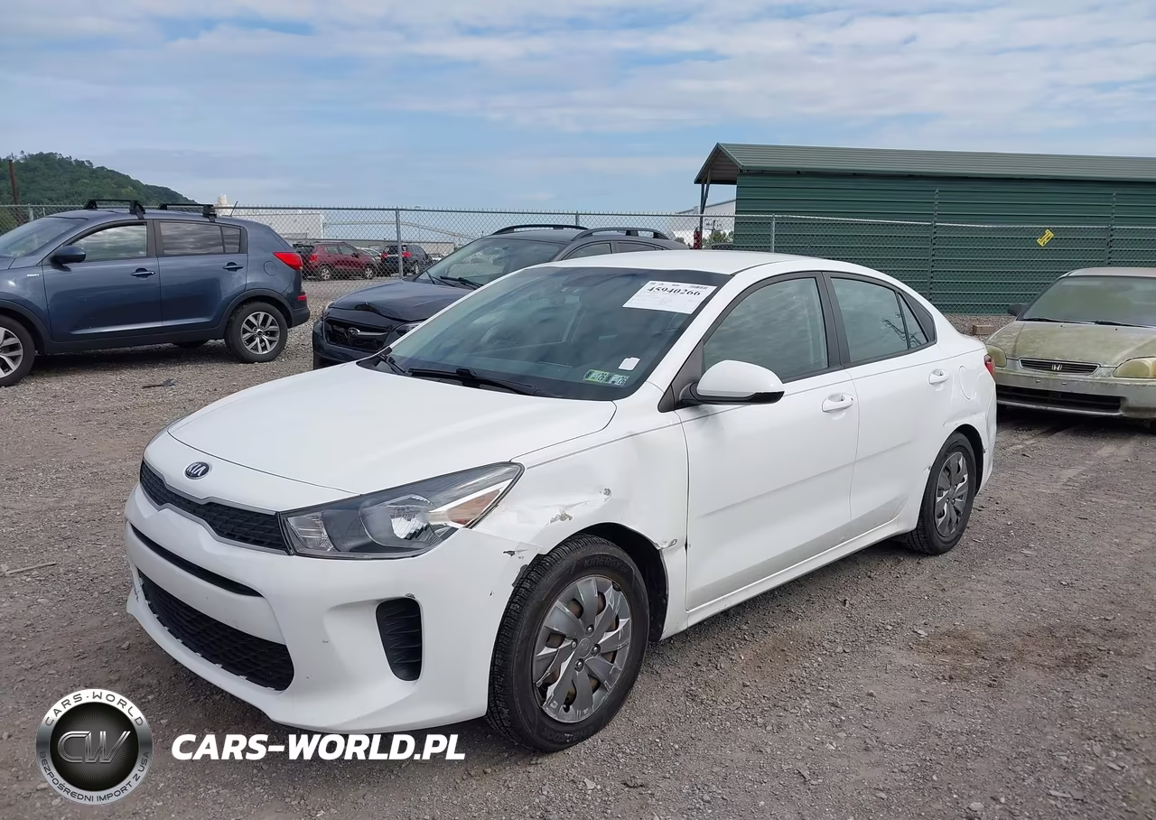 2020 Kia Rio Lx VIN:3KPA24AD0LE356855 - 2