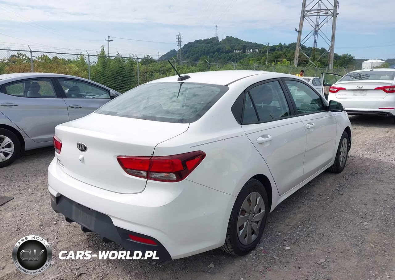 2020 Kia Rio Lx VIN:3KPA24AD0LE356855 - 4