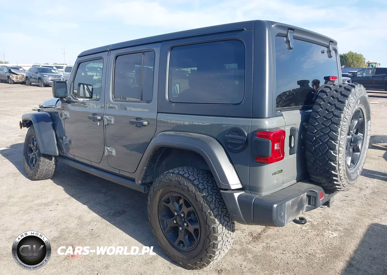 2021 Jeep Wrangler Unlimited Willys 4X4 VIN:1C4HJXDM7MW524965 - 3