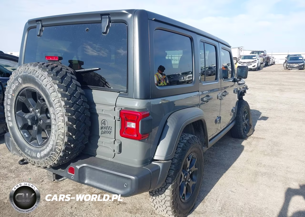 2021 Jeep Wrangler Unlimited Willys 4X4 VIN:1C4HJXDM7MW524965 - 4