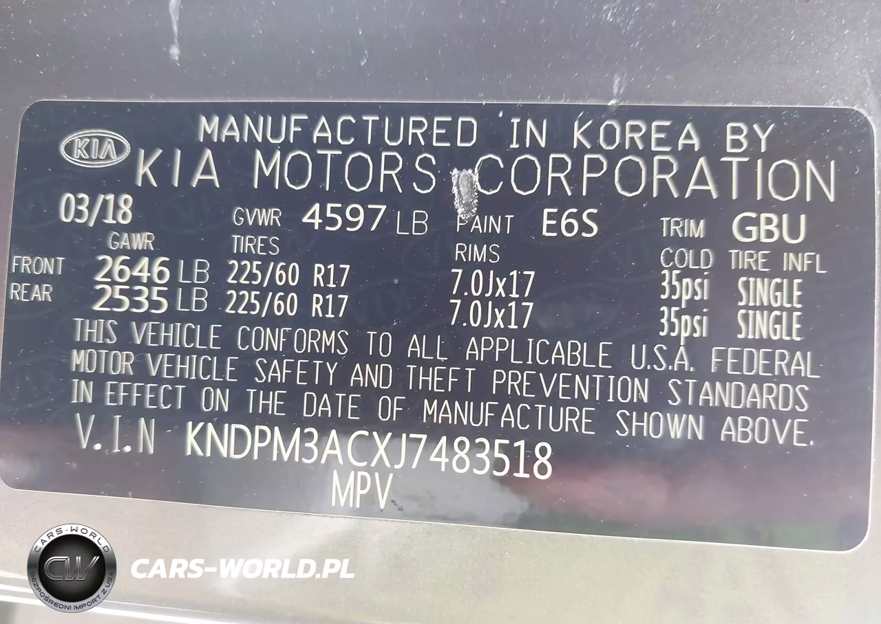 2018 Kia Sportage Lx VIN:KNDPM3ACXJ7483518 - 9