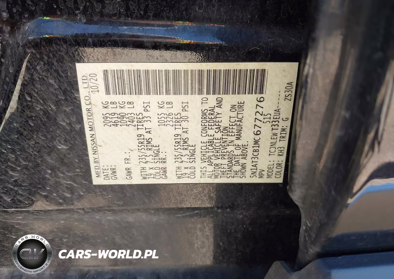 2021 Nissan Rogue Sl Intelligent Awd VIN:5N1AT3CB1MC677276 - 9