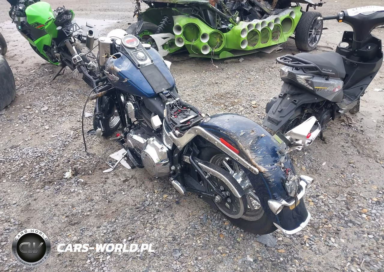 2012 Harley-Davidson Flstn Softail Deluxe VIN:1HD1JDV17CB011269 - 3