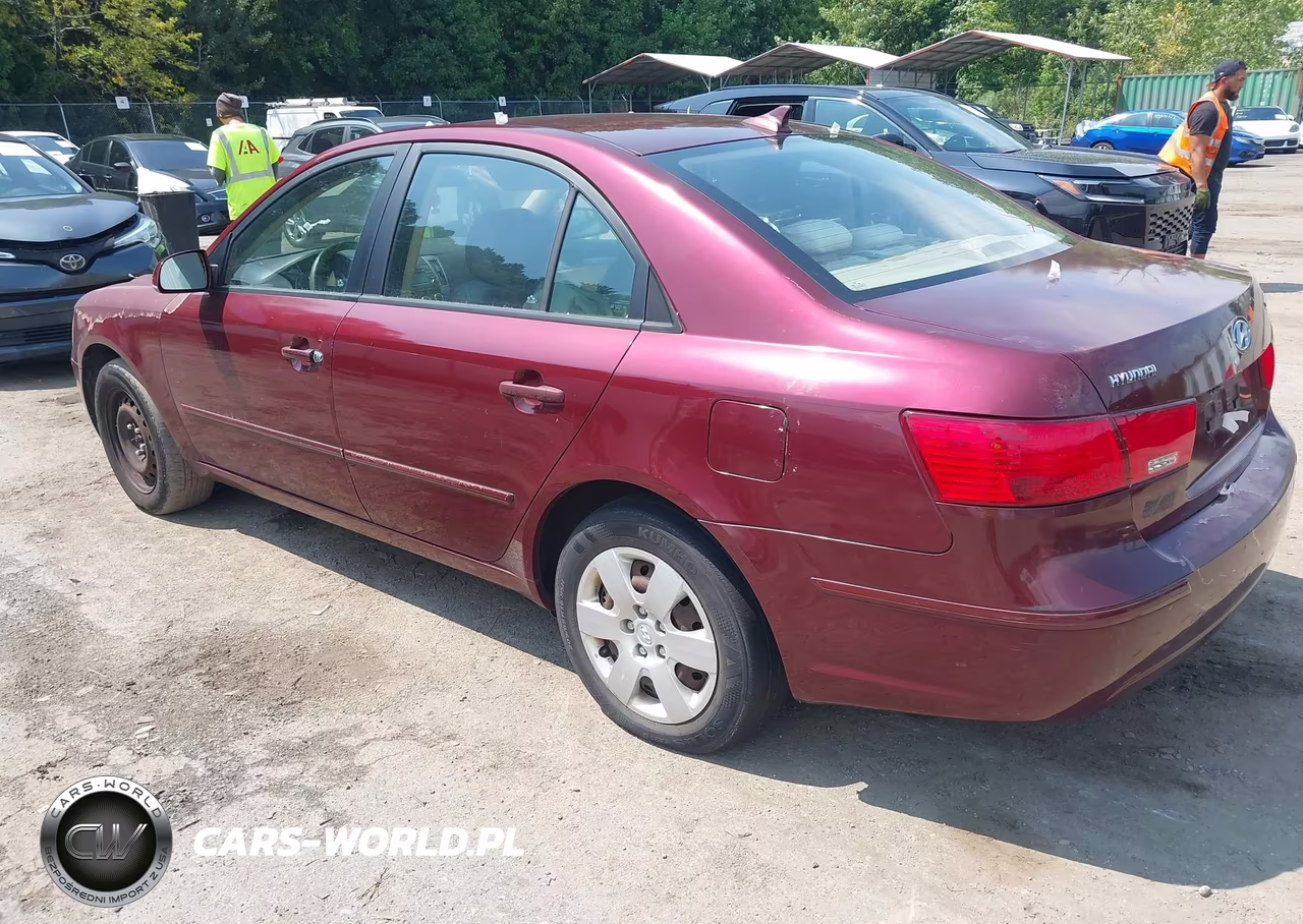 2009 Hyundai Sonata Gls VIN:5NPET46C99H490234 - 3
