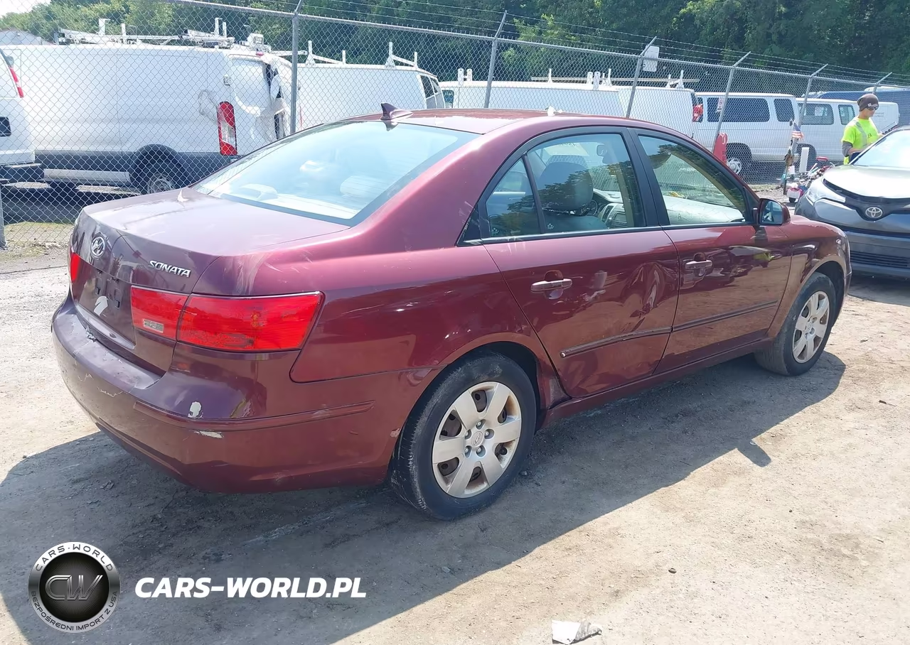 2009 Hyundai Sonata Gls VIN:5NPET46C99H490234 - 4