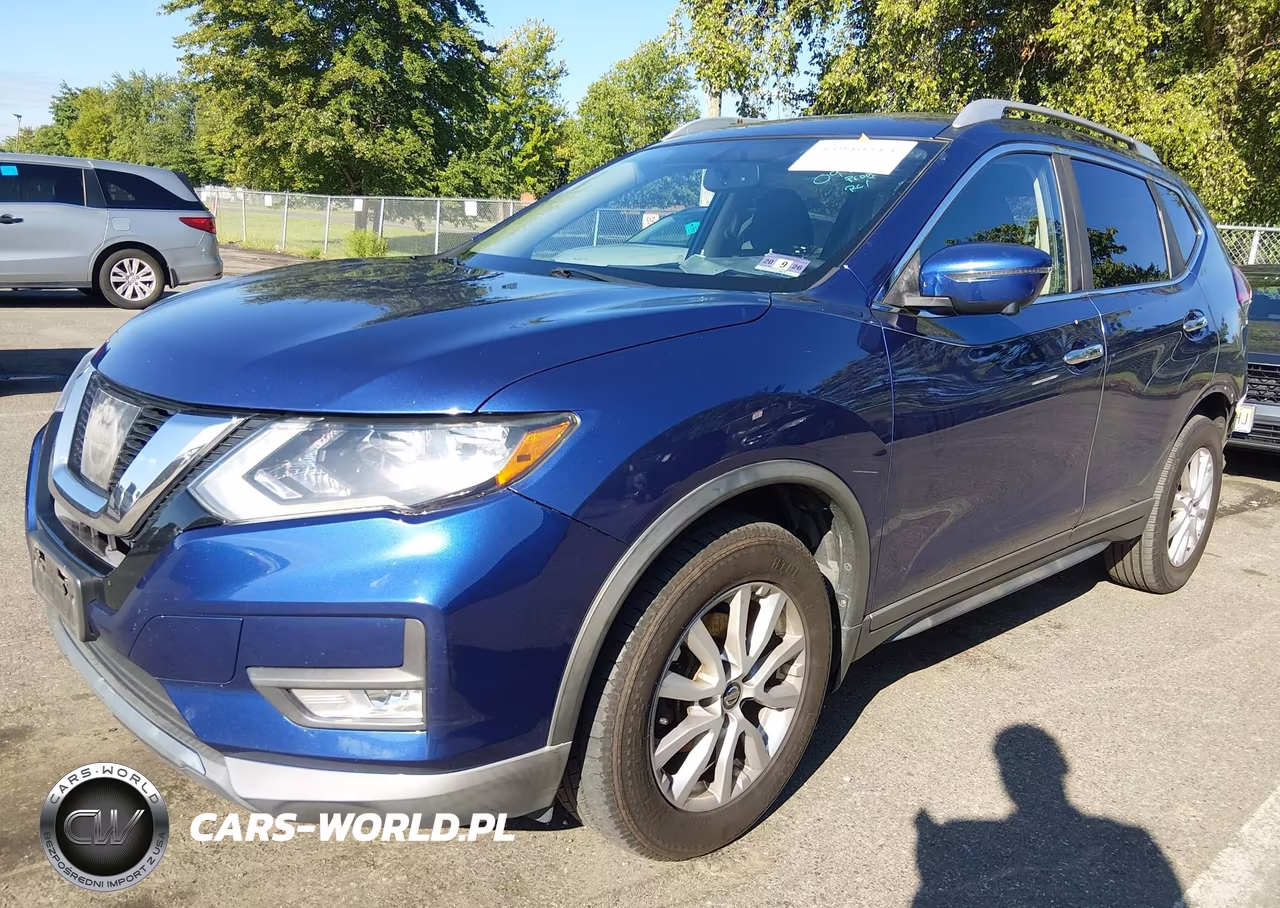 2017 Nissan Rogue Sv VIN:KNMAT2MV2HP578519 - 2