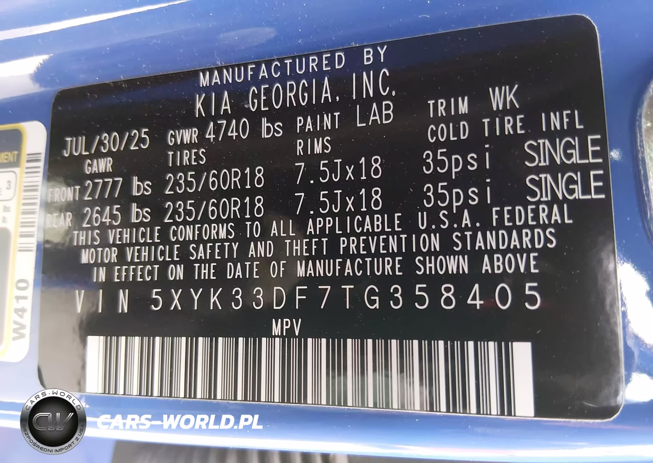 2026 Kia Sportage Ex VIN:5XYK33DF7TG358405 - 9