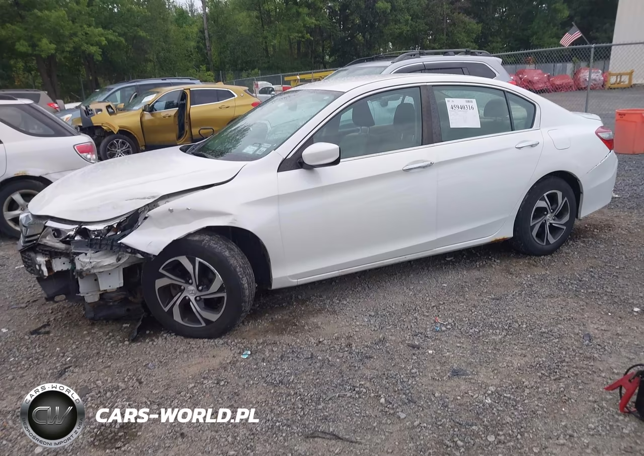 2016 Honda Accord Lx VIN:1HGCR2F31GA139298 - 2