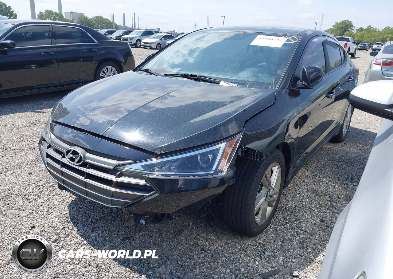 2019 Hyundai Elantra Sel VIN:KMHD84LF4KU783851 - 2