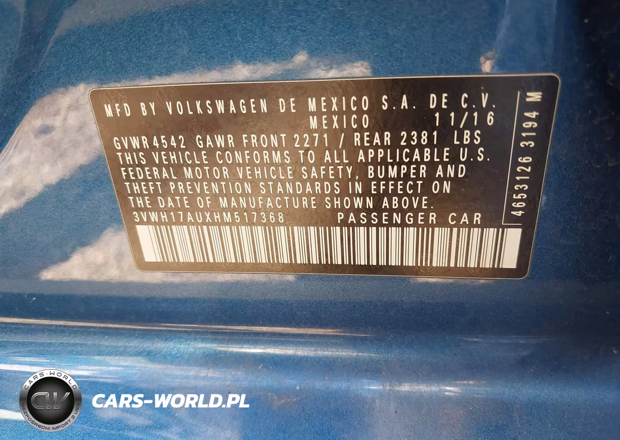 2017 Volkswagen Golf Alltrack Tsi S-Tsi Se-Tsi Sel VIN:3VWH17AUXHM517368 - 9