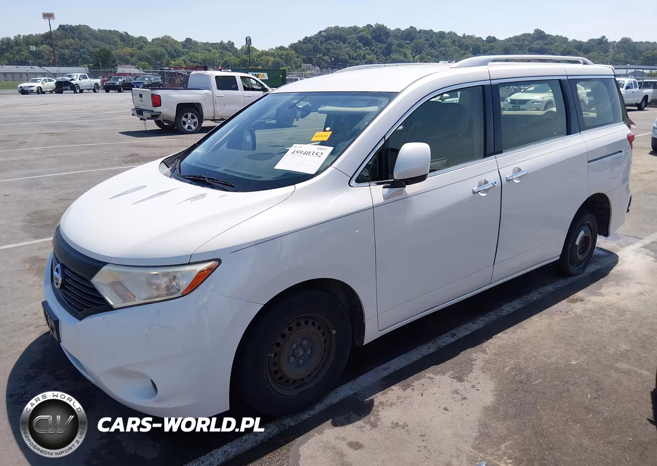 2014 Nissan Quest S VIN:JN8AE2KP8E9101323 - 2