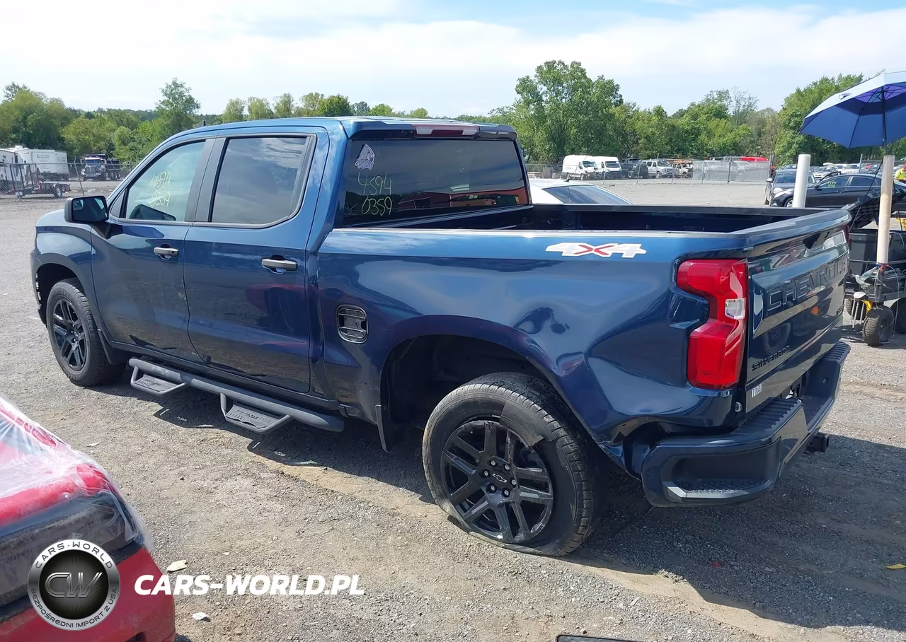 2022 Chevrolet Silverado 1500 Ltd 4Wd Short Bed Custom VIN:1GCPYBEK9NZ175010 - 3