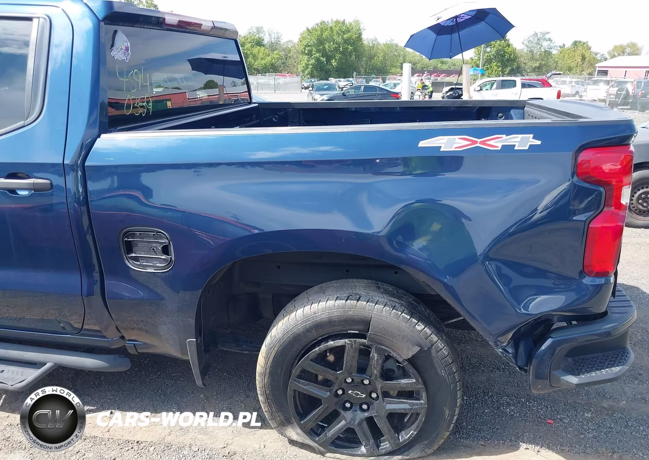 2022 Chevrolet Silverado 1500 Ltd 4Wd Short Bed Custom VIN:1GCPYBEK9NZ175010 - 6