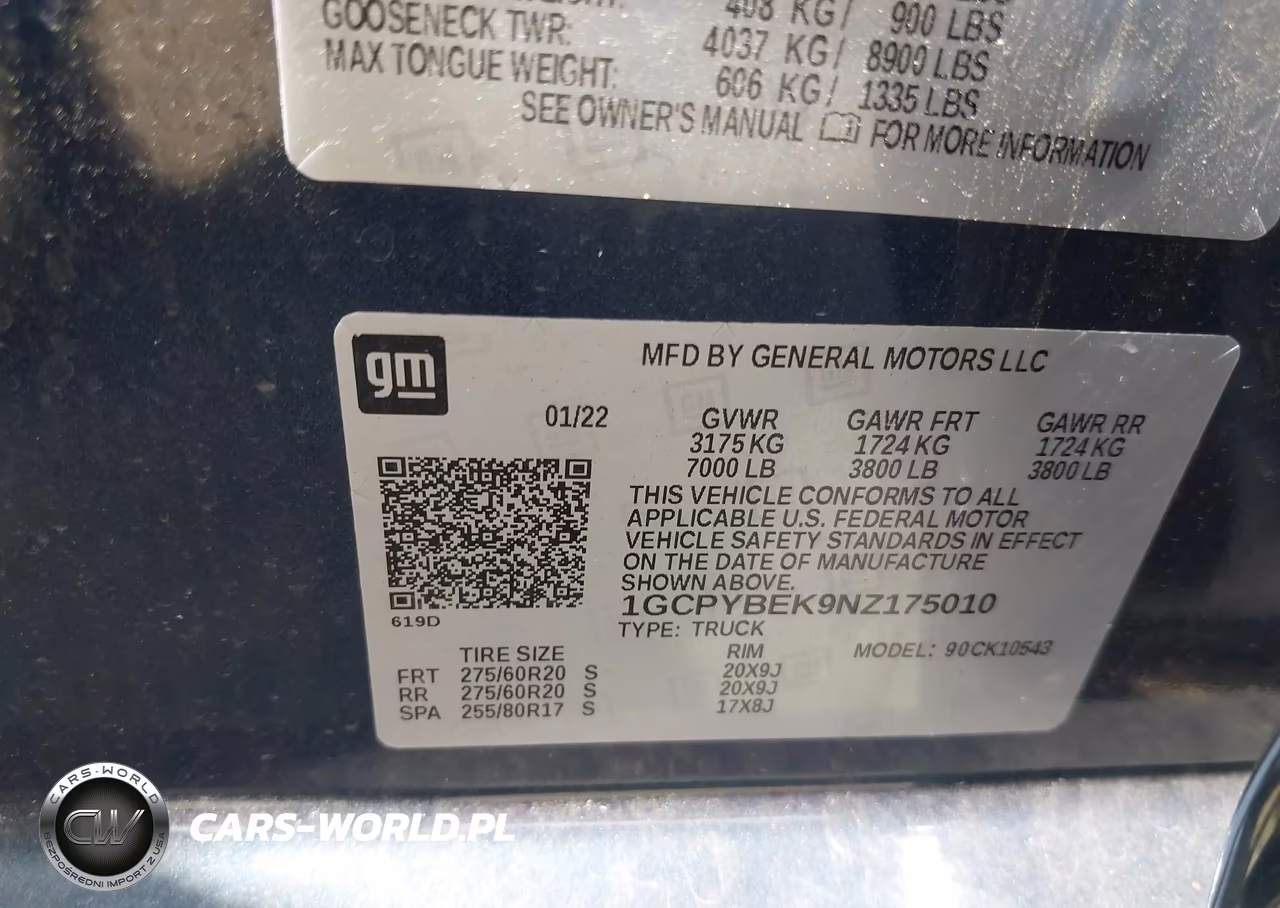 2022 Chevrolet Silverado 1500 Ltd 4Wd Short Bed Custom VIN:1GCPYBEK9NZ175010 - 9