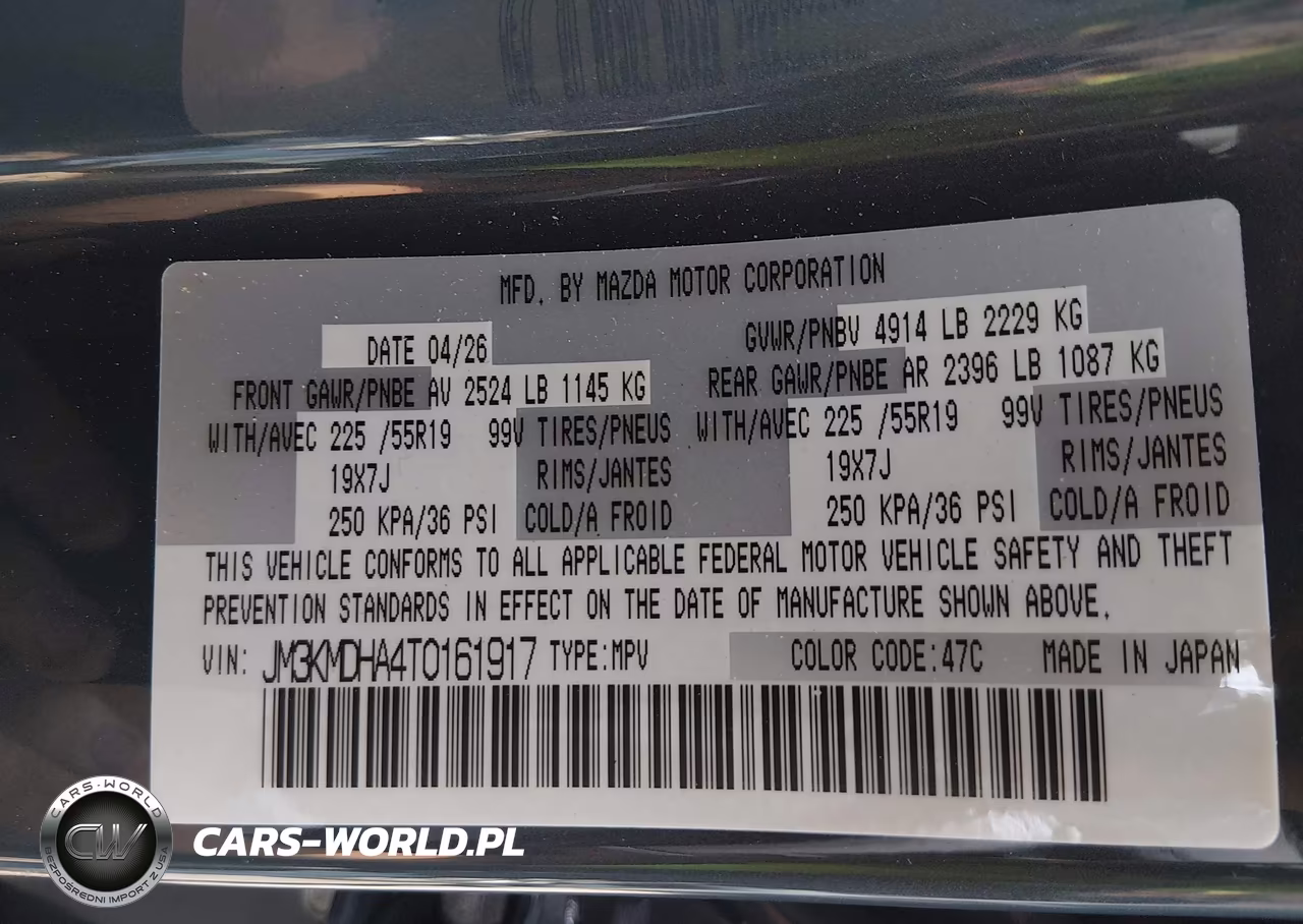 2026 Mazda Cx-5 2.5 S Premium VIN:JM3KMDHA4T0161917 - 9
