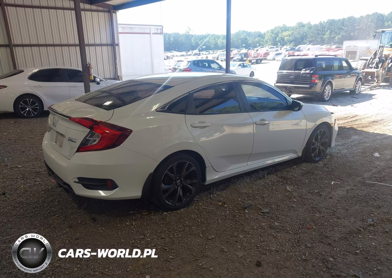 2020 Honda Civic Sport VIN:2HGFC2F85LH572127 - 4