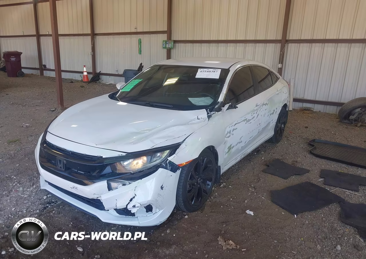 2020 Honda Civic Sport VIN:2HGFC2F85LH572127 - 6