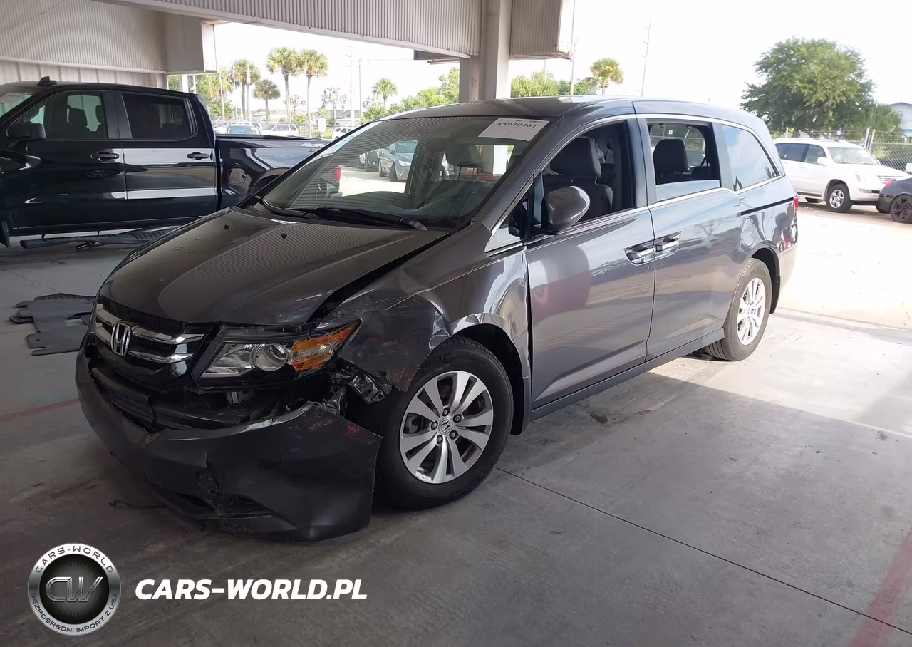 2016 Honda Odyssey Ex-L VIN:5FNRL5H6XGB104317 - 2