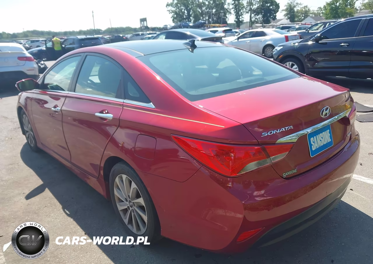 2014 Hyundai Sonata Limited VIN:5NPEC4AC6EH899339 - 3
