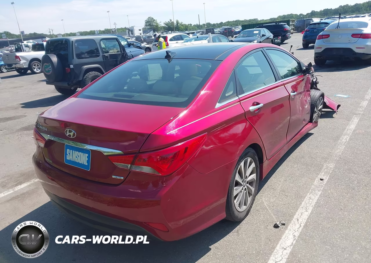 2014 Hyundai Sonata Limited VIN:5NPEC4AC6EH899339 - 4