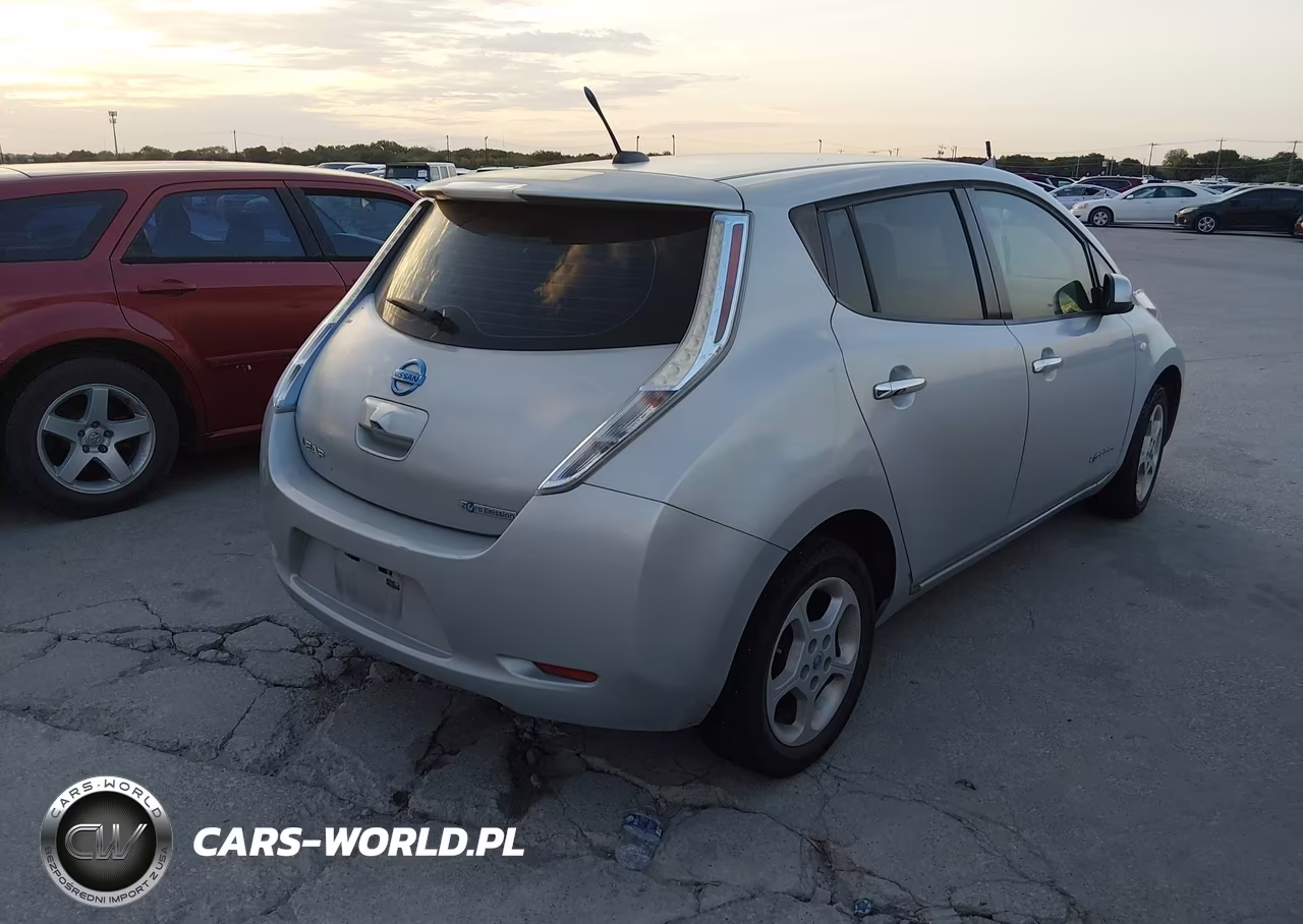 2011 Nissan Leaf Sl VIN:JN1AZ0CPXBT009294 - 4