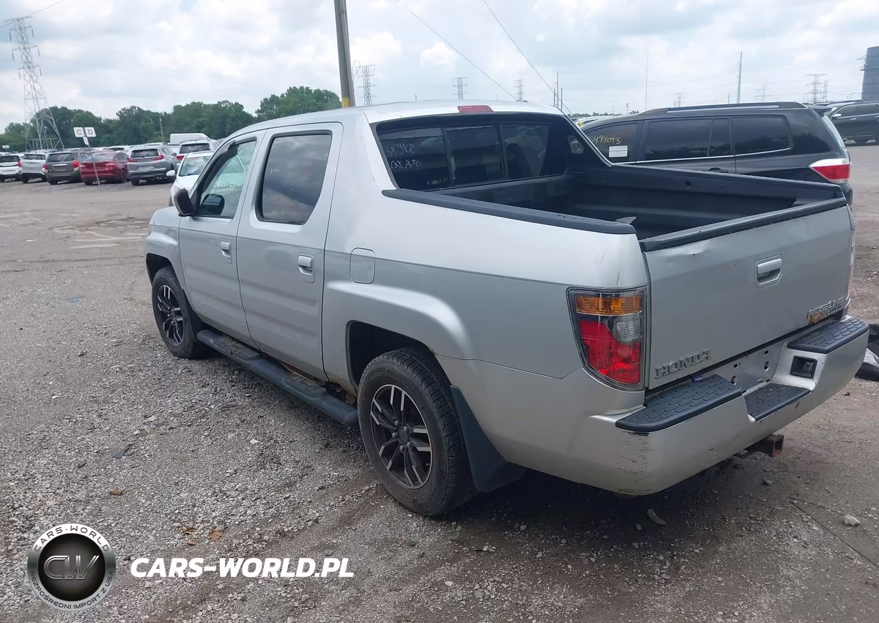 2008 Honda Ridgeline Rtx VIN:2HJYK163X8H503266 - 3