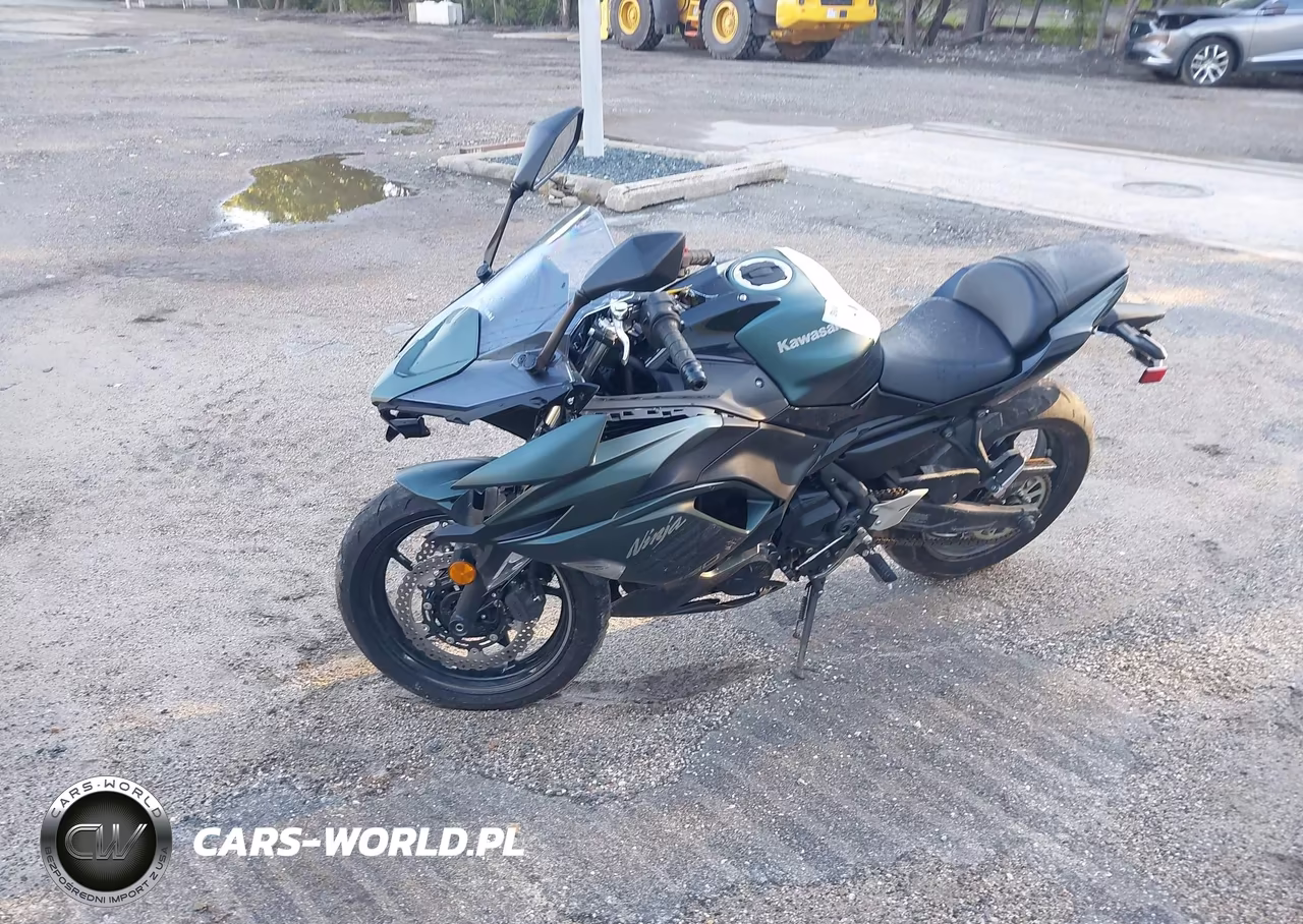 2025 Kawasaki Ex650 P VIN:ML5EXEP19SDAG6435 - 2