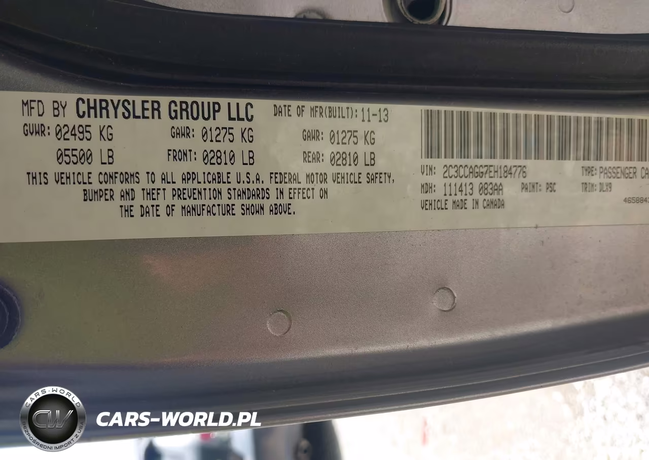 2014 Chrysler 300 300S VIN:2C3CCAGG7EH184776 - 9