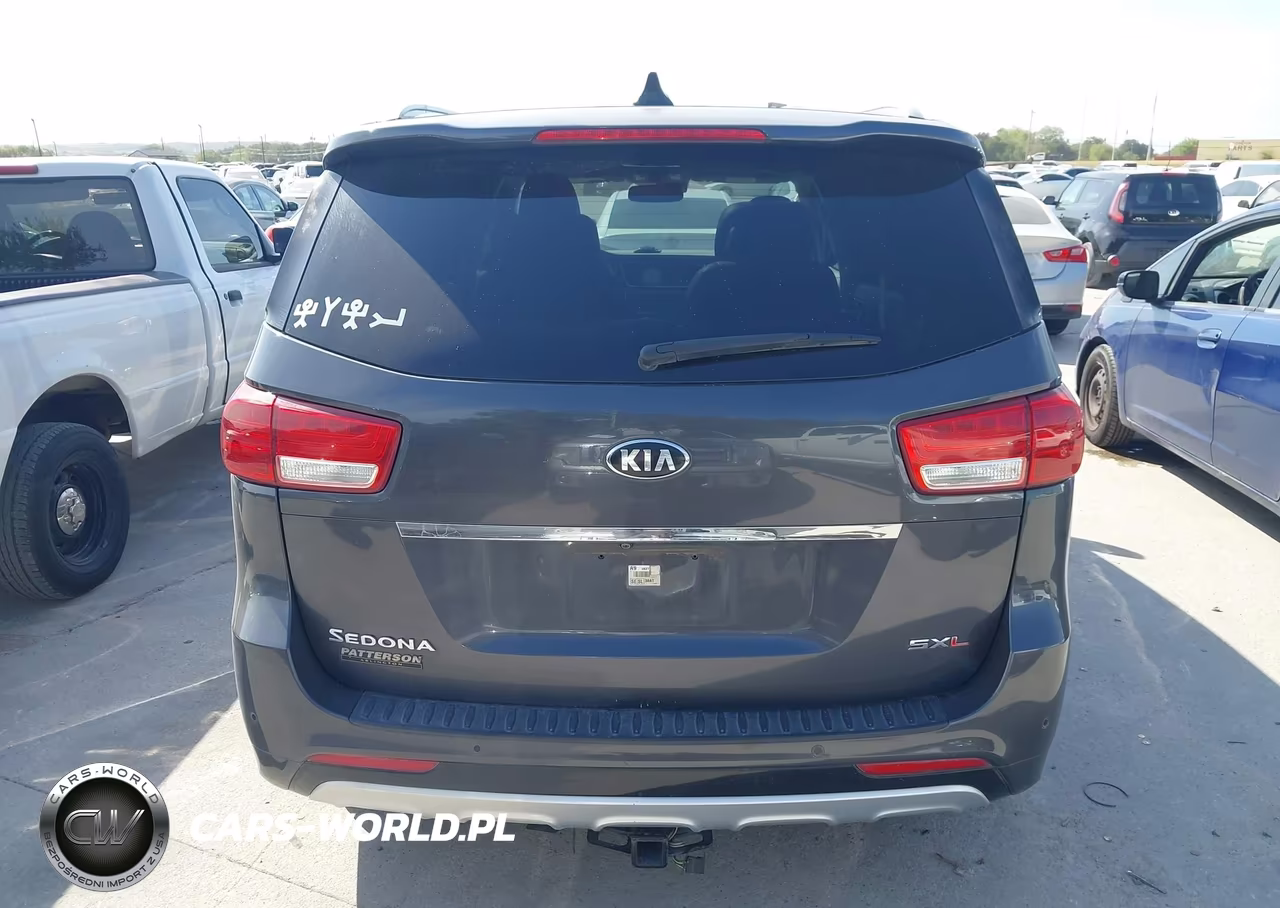 2016 Kia Sedona Sx Luxury VIN:KNDME5C19G6142679 - 16