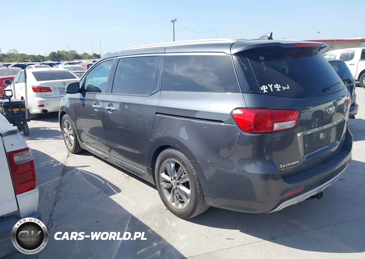 2016 Kia Sedona Sx Luxury VIN:KNDME5C19G6142679 - 3