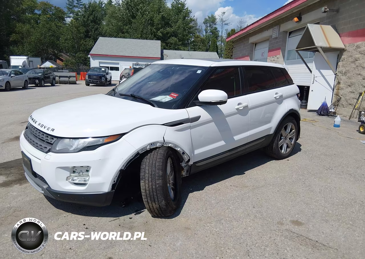 2012 Land Rover Range Rover Evoque Pure Plus VIN:SALVR2BG4CH618356 - 2