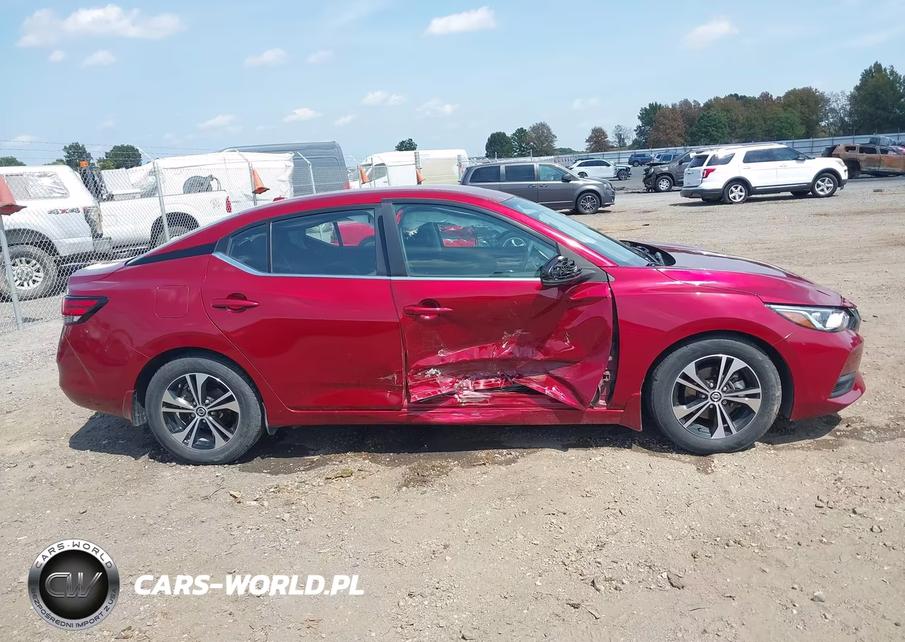 2020 Nissan Sentra Sv Xtronic Cvt VIN:3N1AB8CV1LY213329 - 13