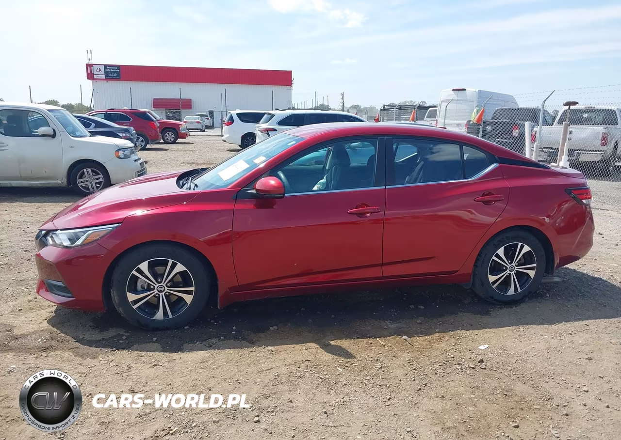 2020 Nissan Sentra Sv Xtronic Cvt VIN:3N1AB8CV1LY213329 - 14