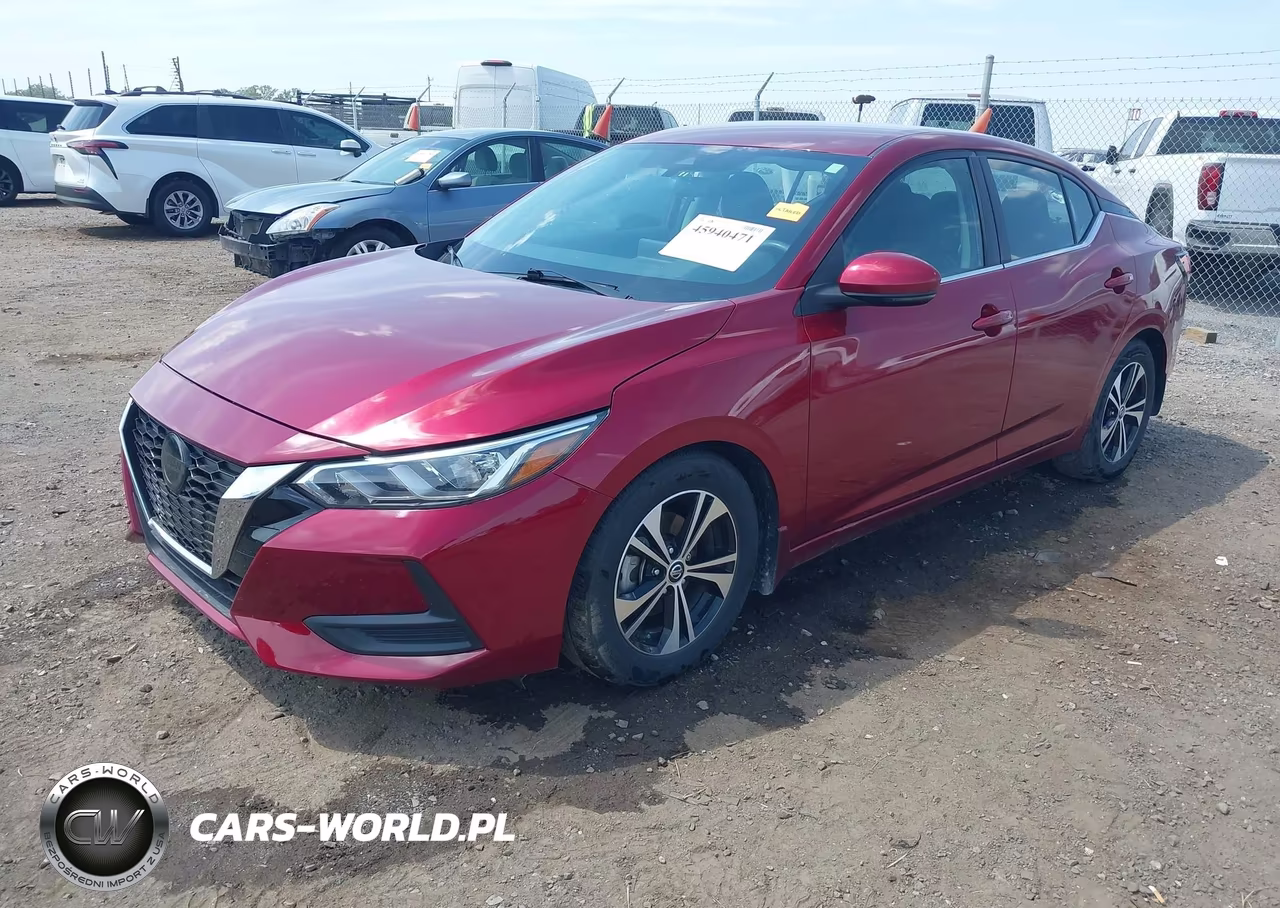 2020 Nissan Sentra Sv Xtronic Cvt VIN:3N1AB8CV1LY213329 - 2