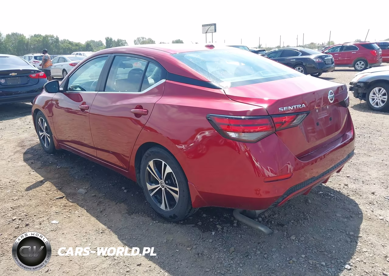 2020 Nissan Sentra Sv Xtronic Cvt VIN:3N1AB8CV1LY213329 - 3