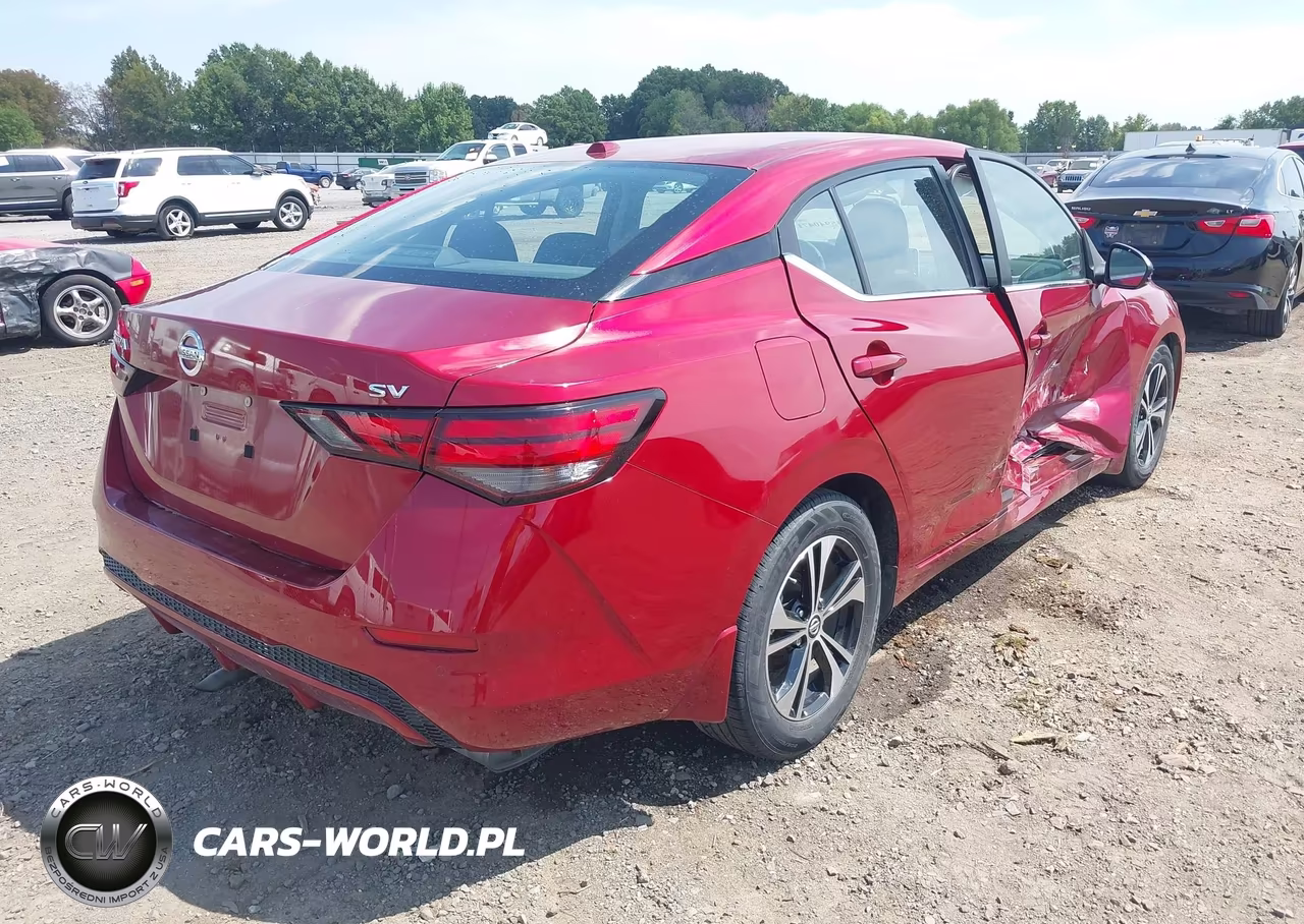 2020 Nissan Sentra Sv Xtronic Cvt VIN:3N1AB8CV1LY213329 - 4