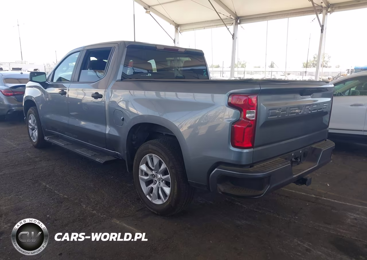 2021 Chevrolet Silverado 1500 2Wd Short Bed Custom VIN:3GCPWBEK4MG408019 - 3