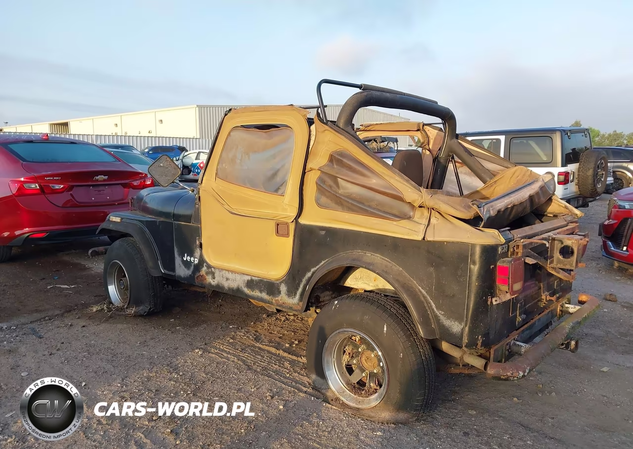 1986 Jeep Jeep Cj7 VIN:1JCCF87E5GT114305 - 3