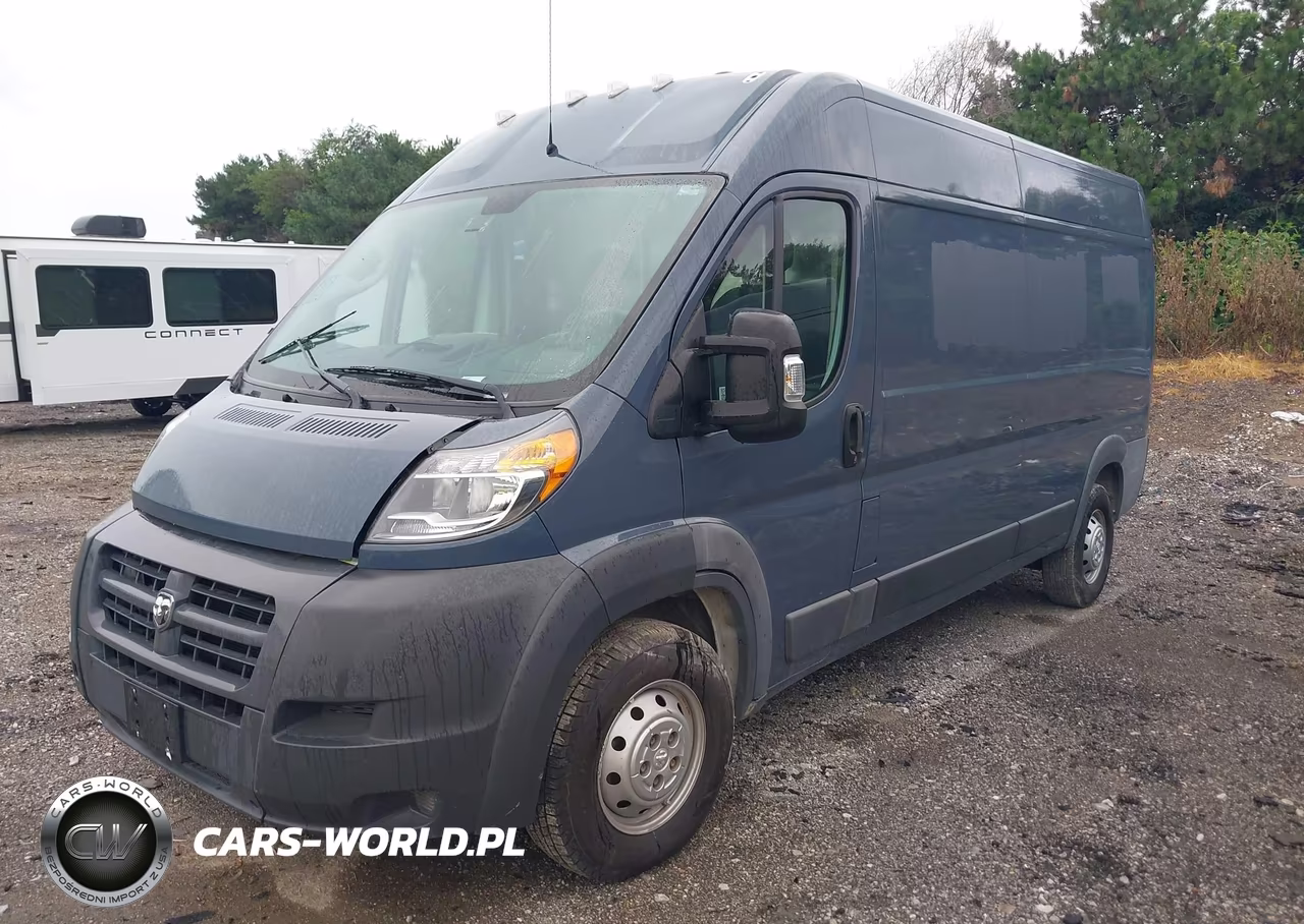2018 Ram Promaster 2500 High Roof 159 Wb VIN:3C6TRVDG5JE161287 - 2