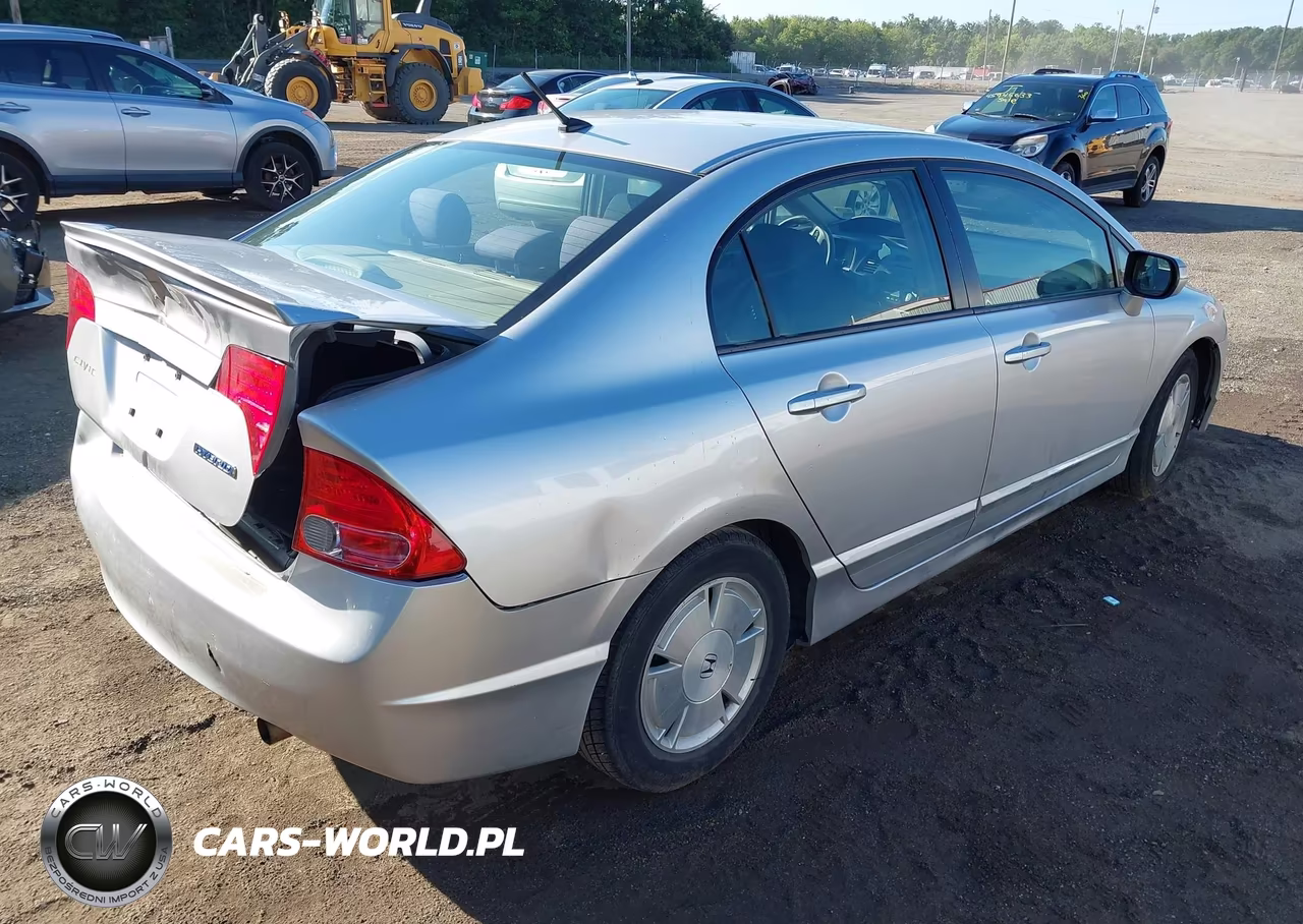 2008 Honda Civic Hybrid VIN:JHMFA36298S014172 - 4