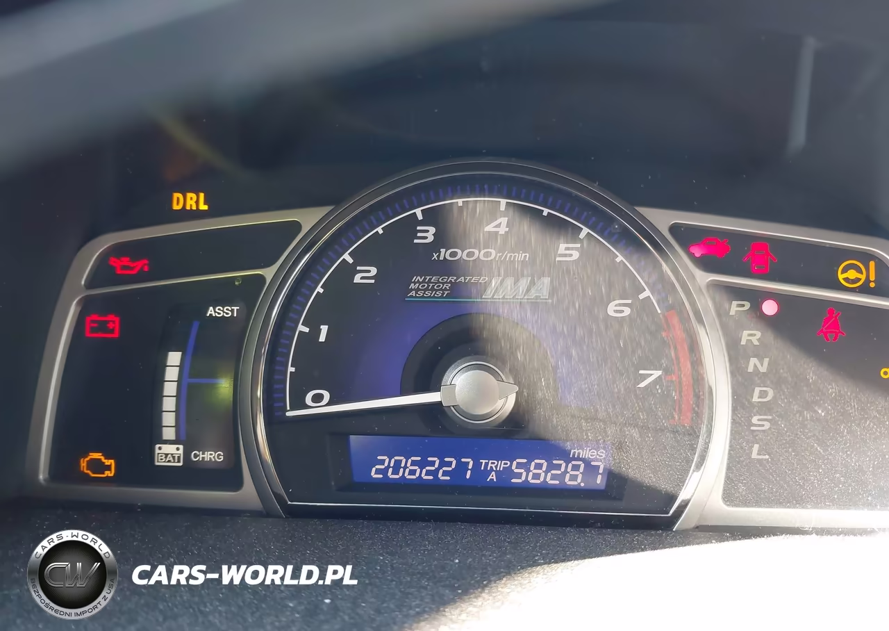 2008 Honda Civic Hybrid VIN:JHMFA36298S014172 - 7