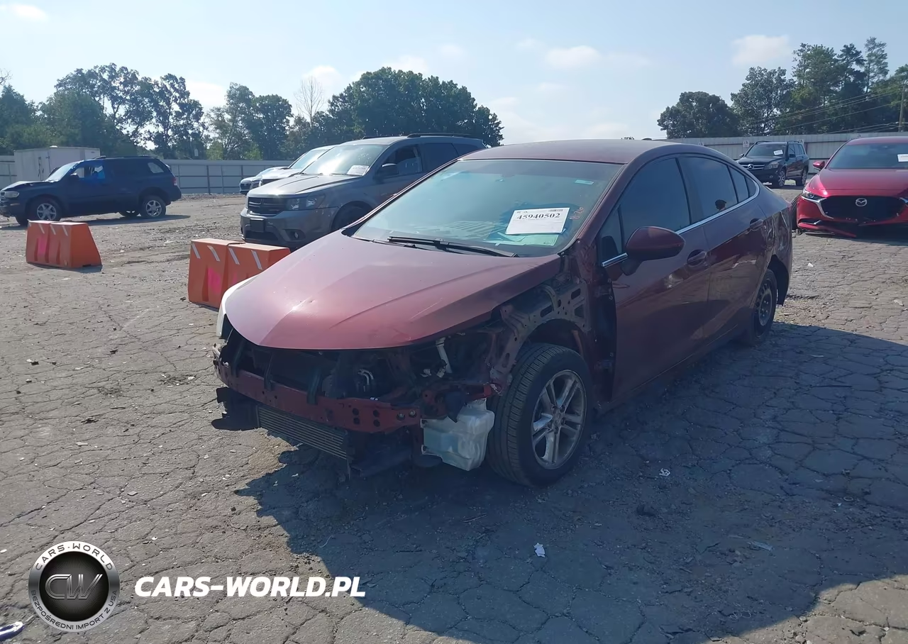 2016 Chevrolet Cruze Lt Auto VIN:1G1BE5SM0G7234740 - 2