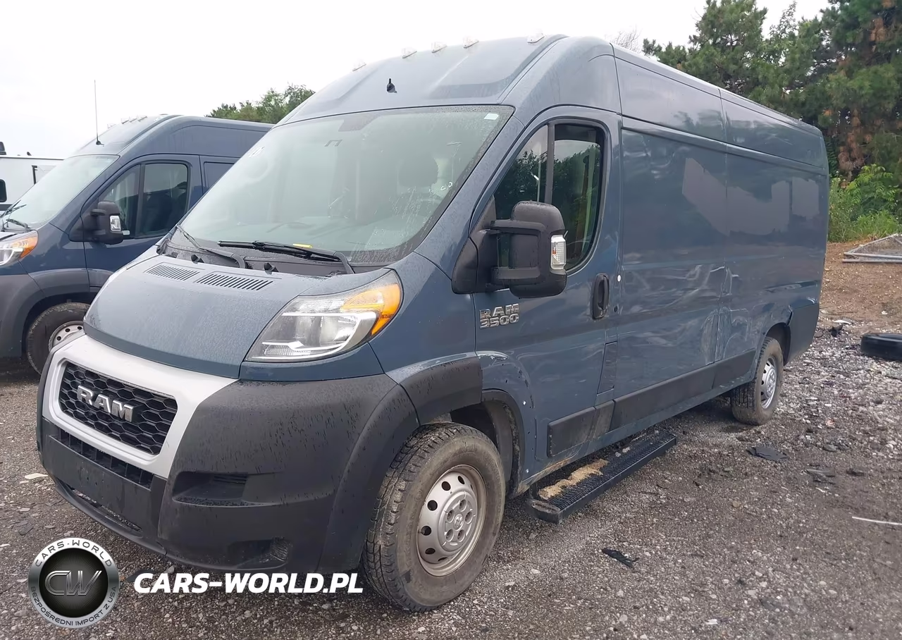 2020 Ram Promaster 3500 Cargo Van High Roof 159 Wb Ext VIN:3C6URVJG1LE140531 - 2