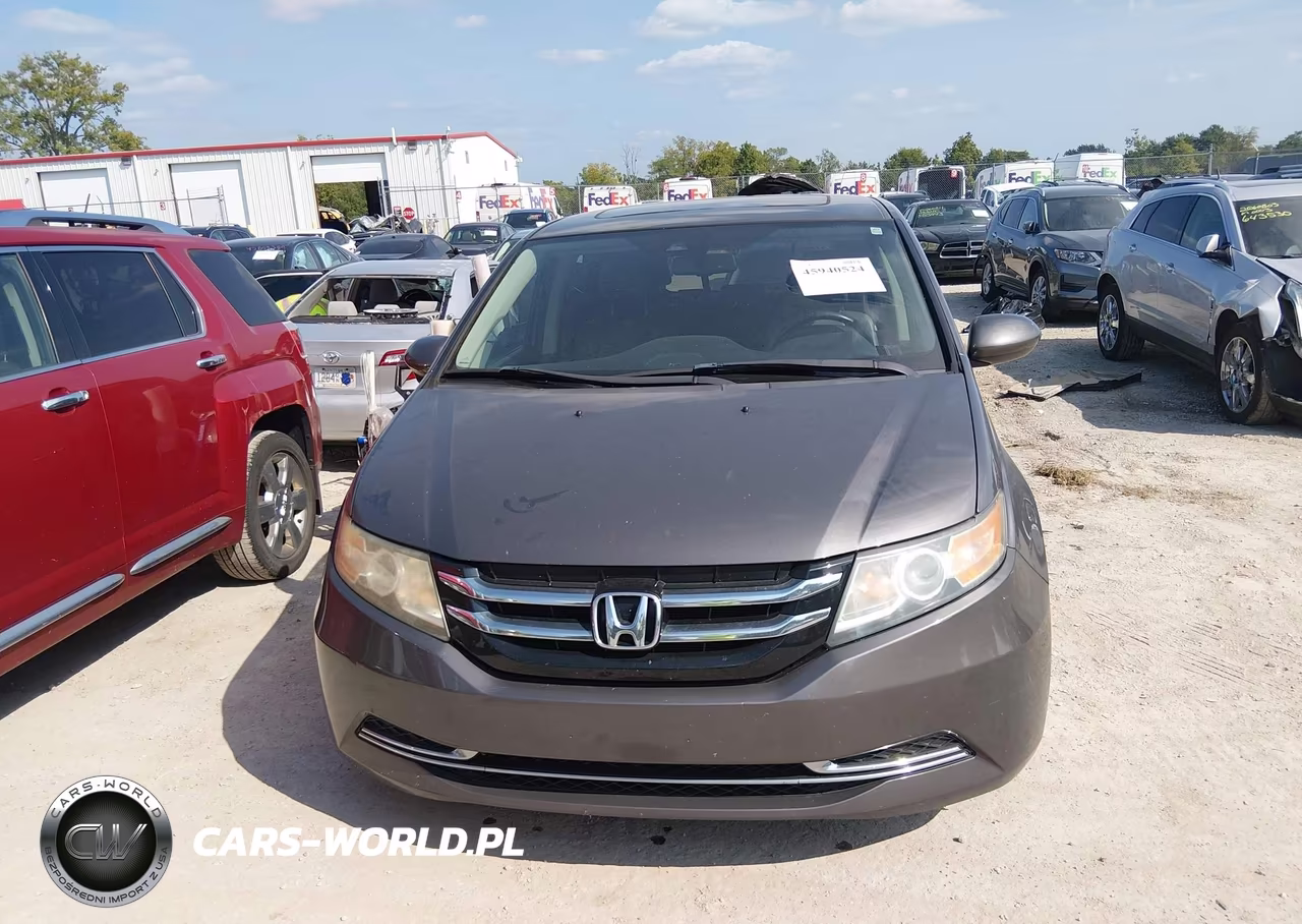 2014 Honda Odyssey Ex-L VIN:5FNRL5H60EB092417 - 12