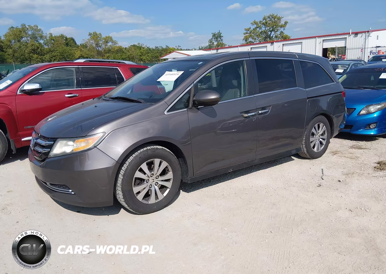 2014 Honda Odyssey Ex-L VIN:5FNRL5H60EB092417 - 2