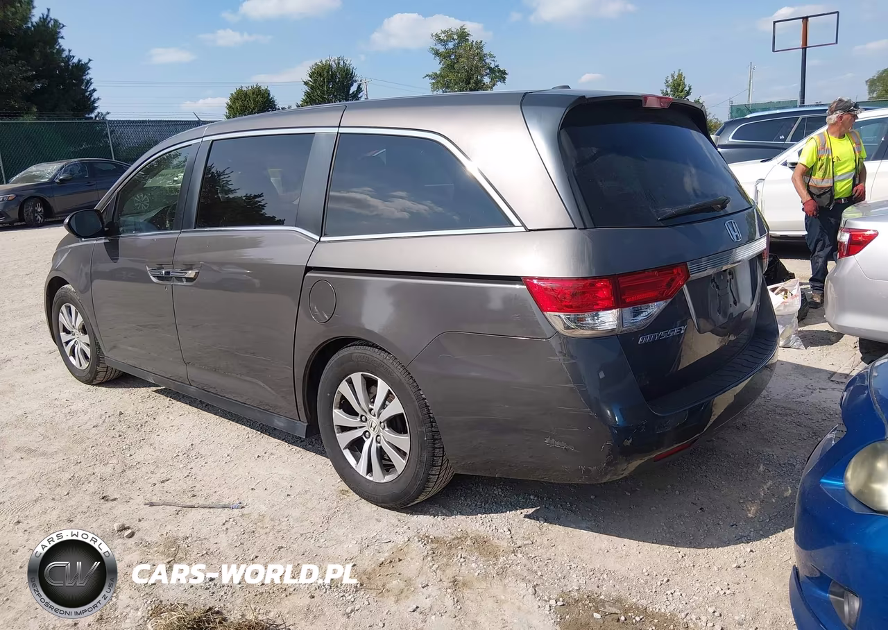 2014 Honda Odyssey Ex-L VIN:5FNRL5H60EB092417 - 3