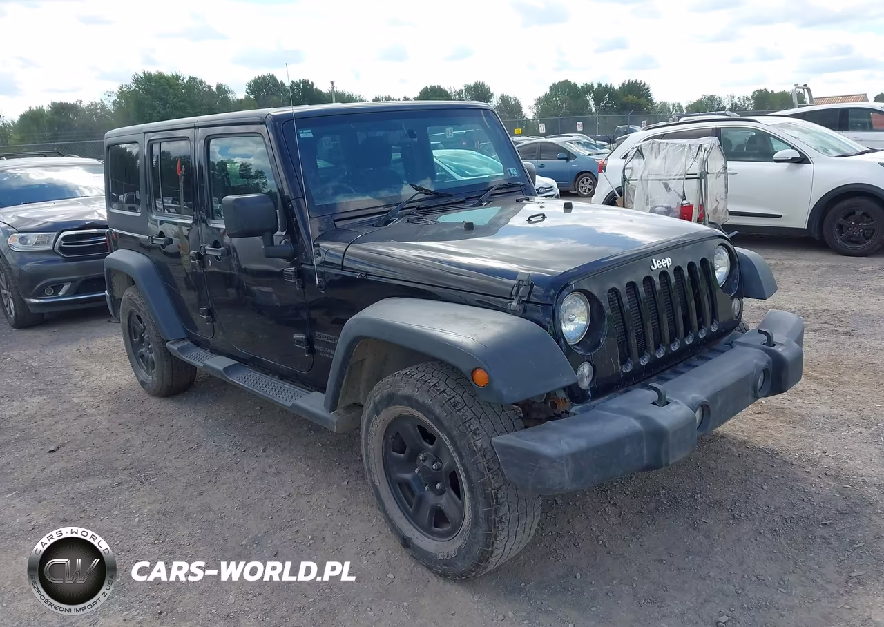 2016 Jeep Wrangler Unlimited Sport Rhd VIN:1C4BJWKG5GL325576 - 1